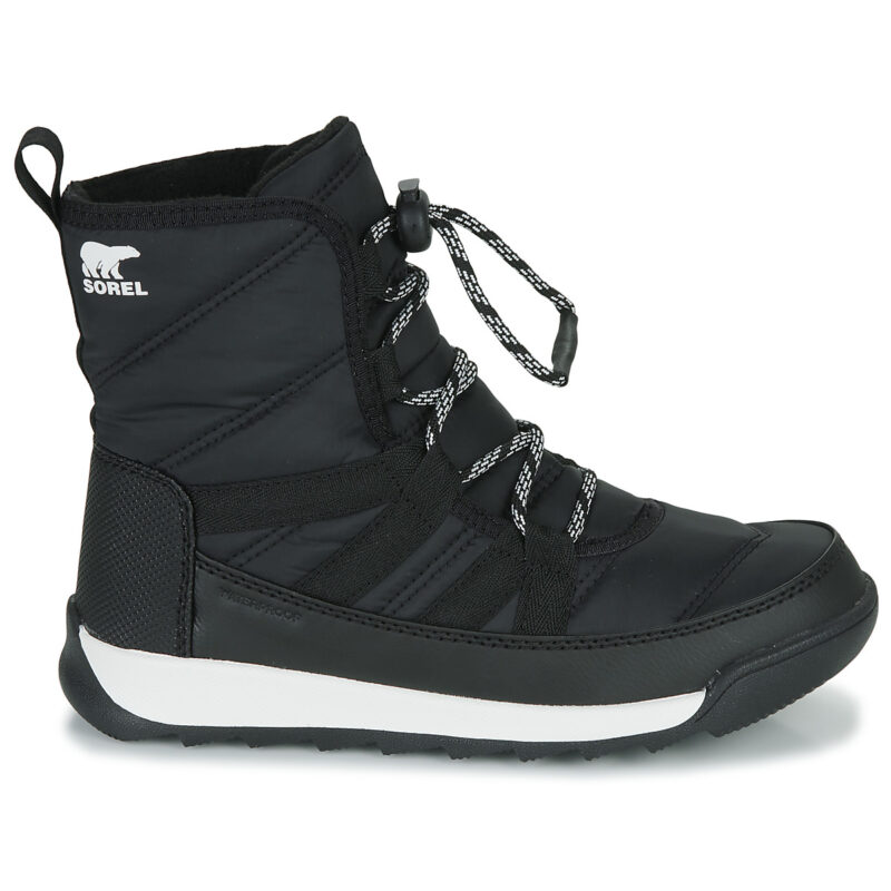Sorel YOUTH WHITNEY II SHORT LACE WP Nero Scarpe da neve Bambina - 2